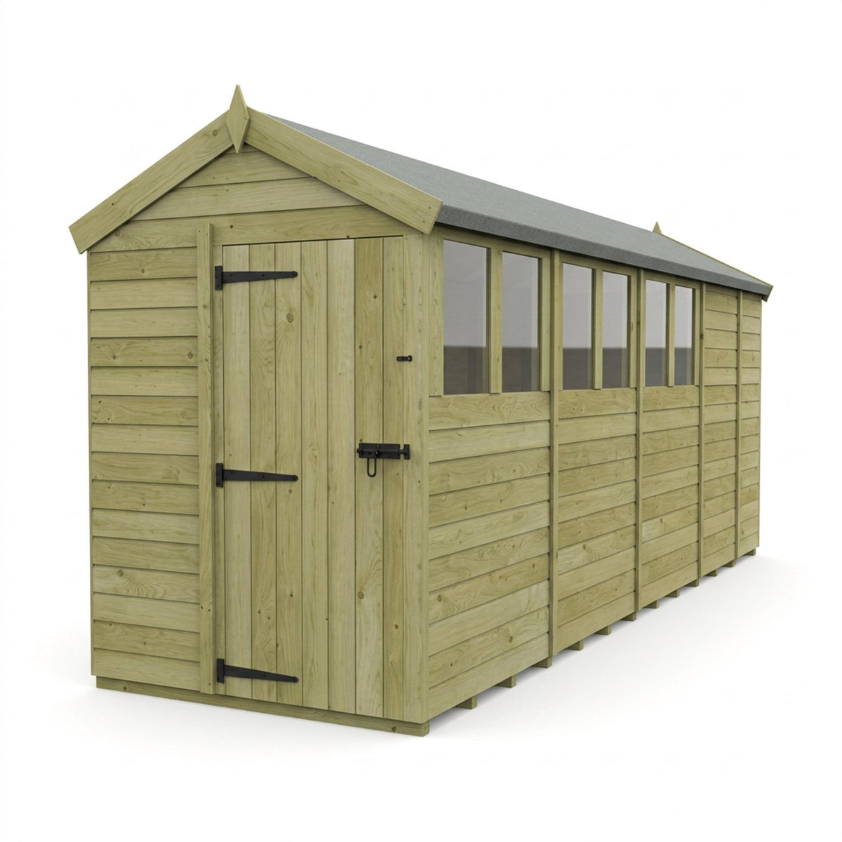 DIY Sheds – Apex Shed – Single Door – view 82