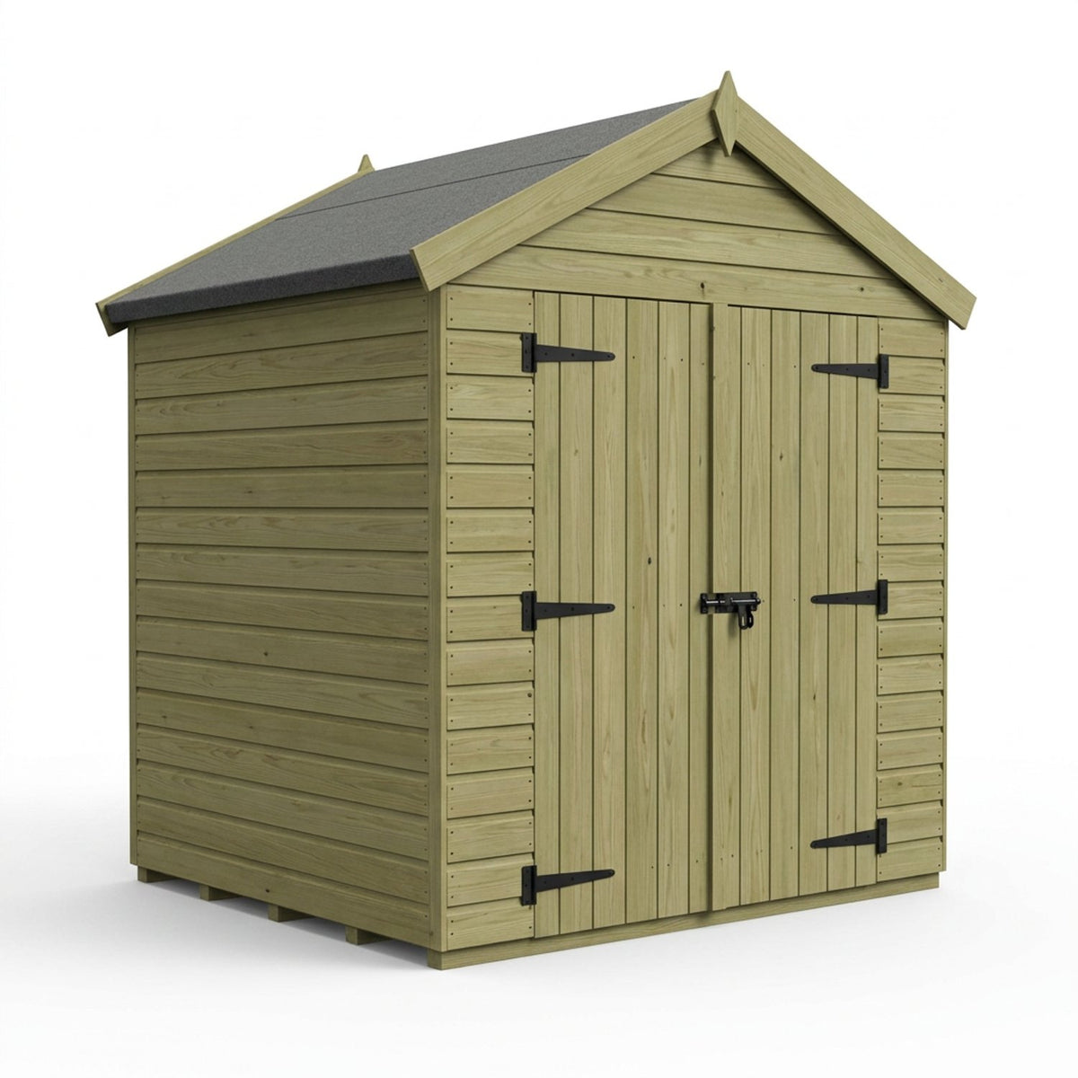 DIY Sheds – Apex Shed – Double Door – view 109