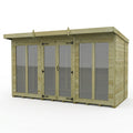 DIY Sheds – Pent Full Glass Summer House