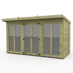 DIY Sheds – Pent Full Glass Summer House