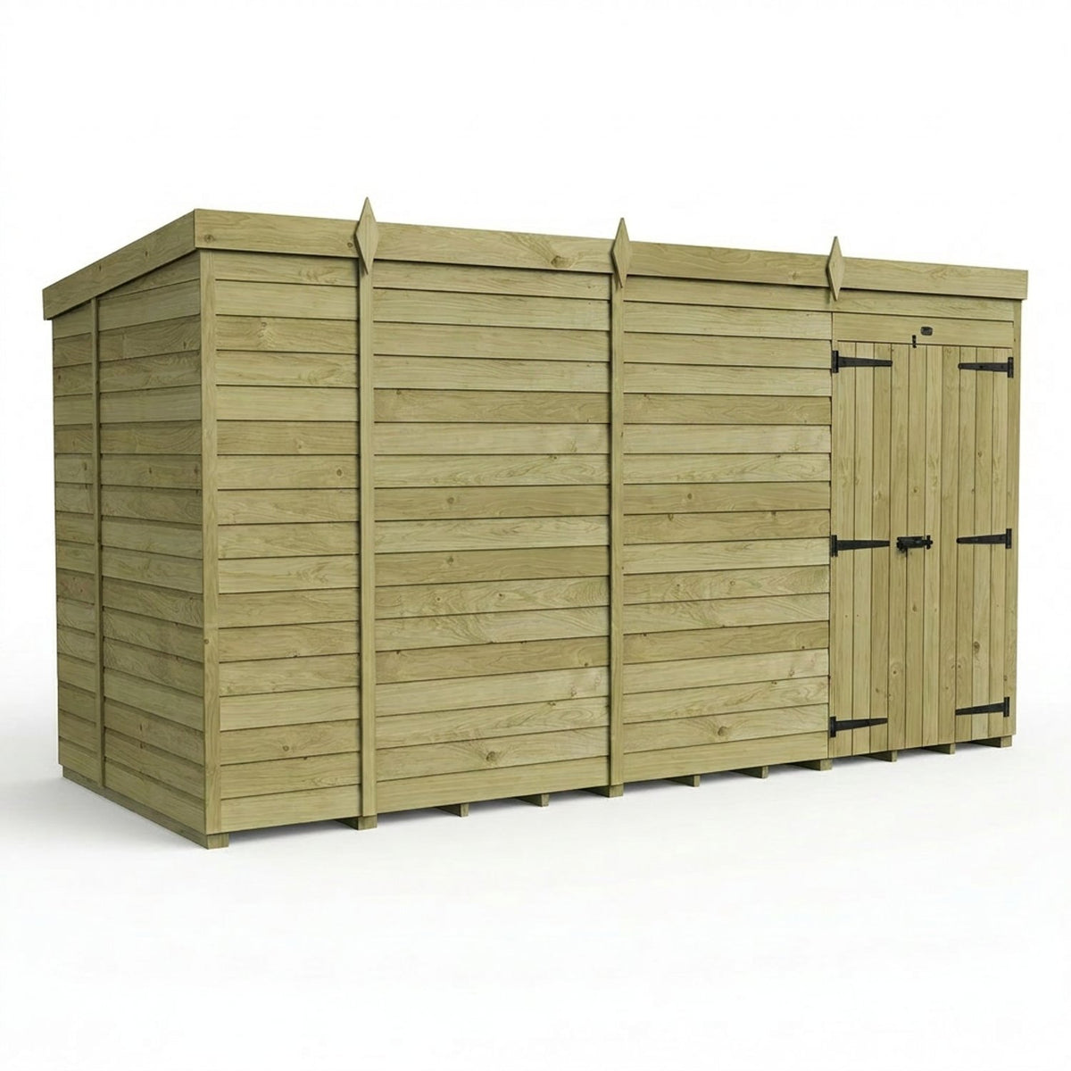 DIY Sheds – Pent Shed – Double Door – view 61