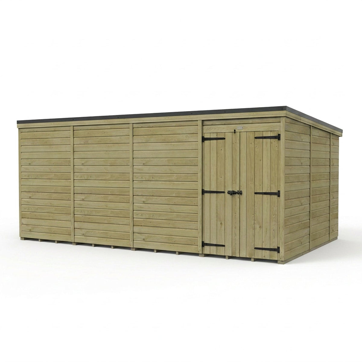 DIY Sheds – Pent Shed – Double Door – view 85
