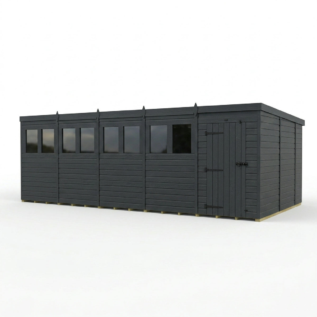 DIY Sheds – Composite Pent Shed – view 142