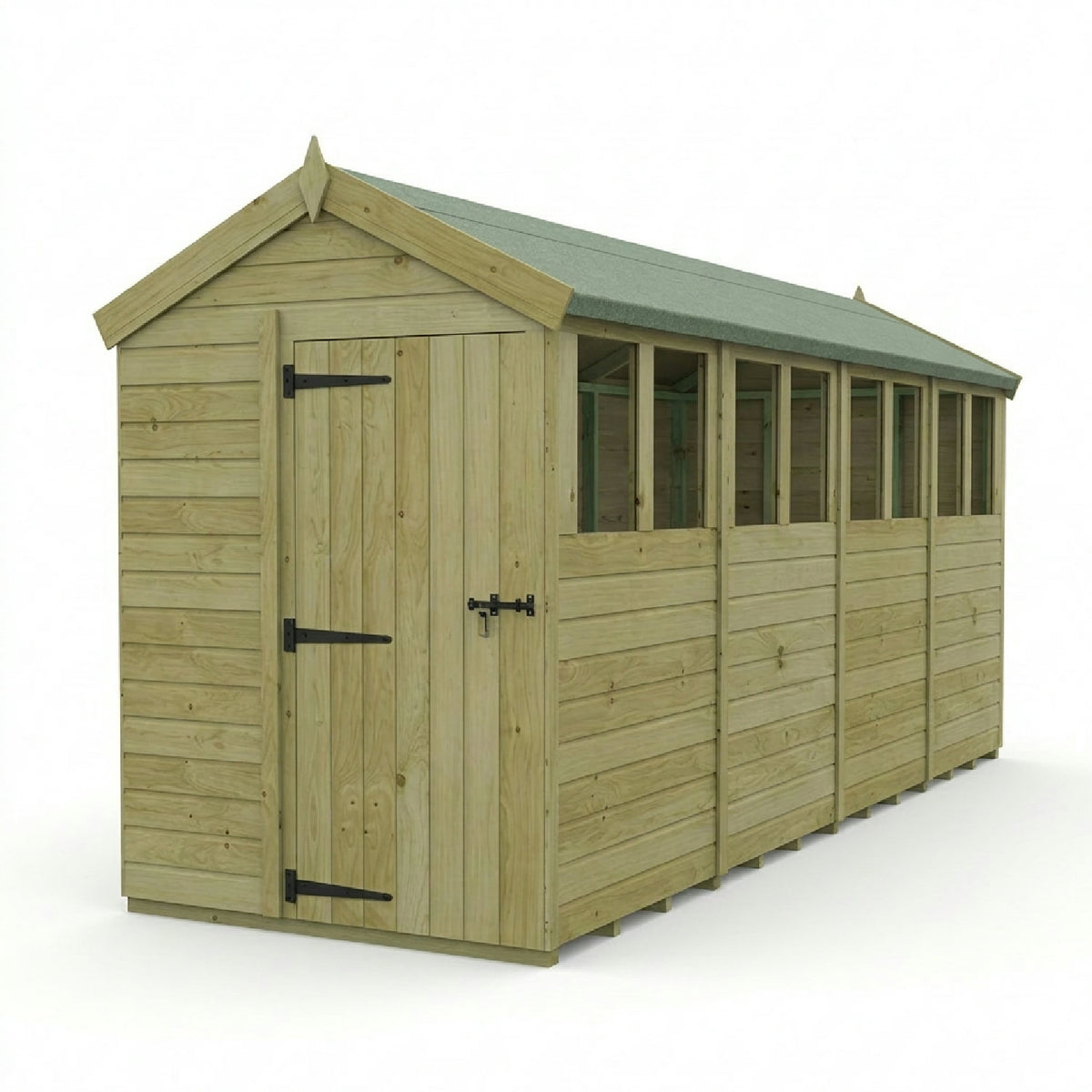 DIY Sheds – Apex Shed – Single Door – view 80