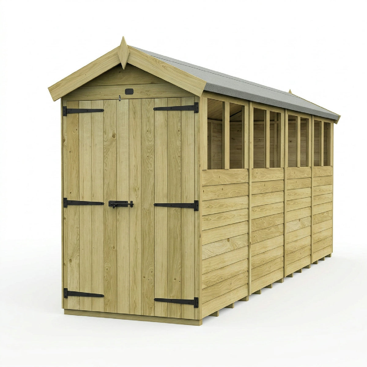 DIY Sheds – Apex Shed – Double Door – view 32