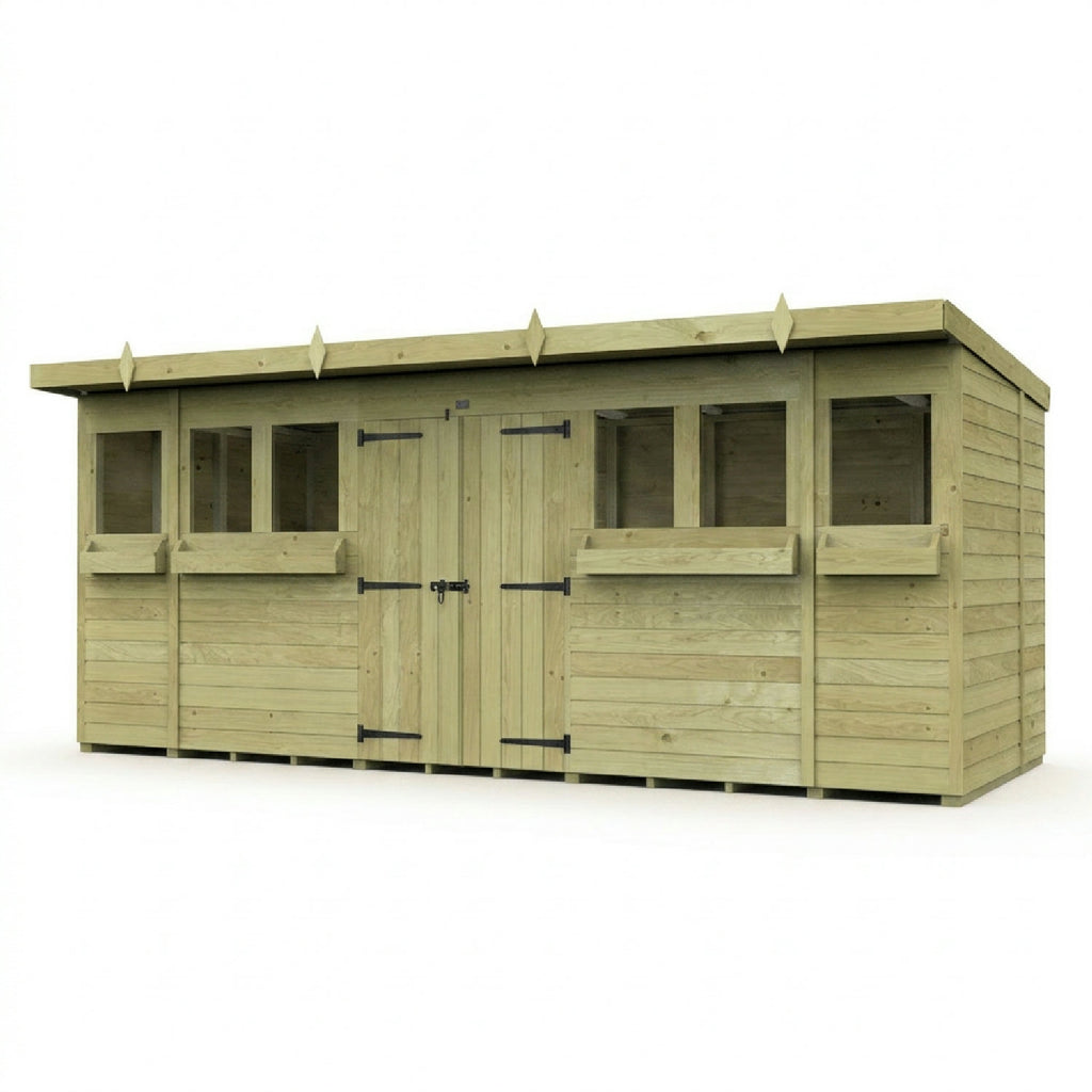 DIY Sheds – Pent Summer Shed