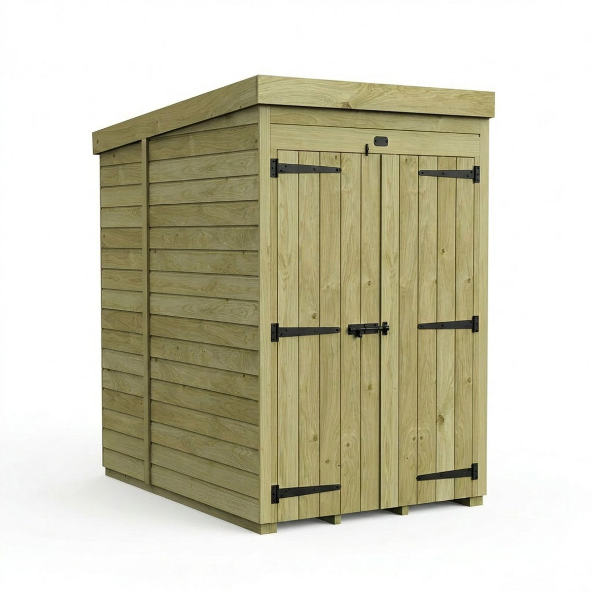 DIY Sheds – Pent Shed – Double Door – view 159