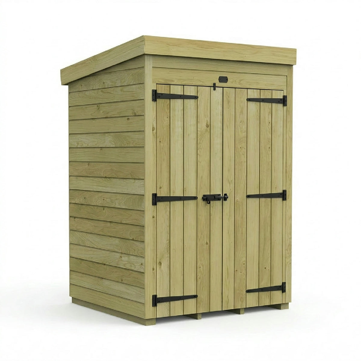 DIY Sheds – Pent Shed – Double Door – view 157
