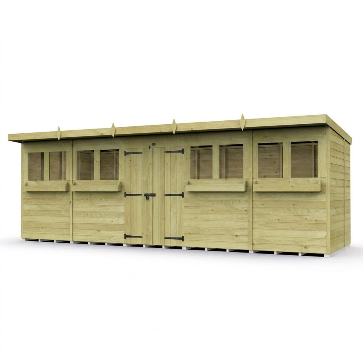 DIY Sheds – Pent Summer Shed