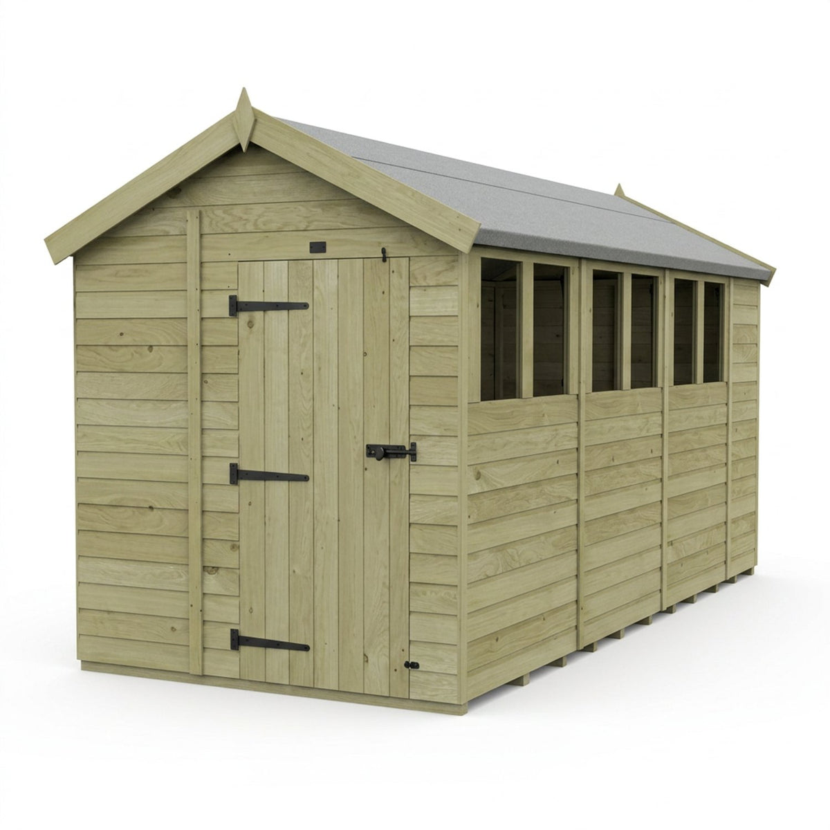 DIY Sheds – Apex Shed – Single Door – view 110
