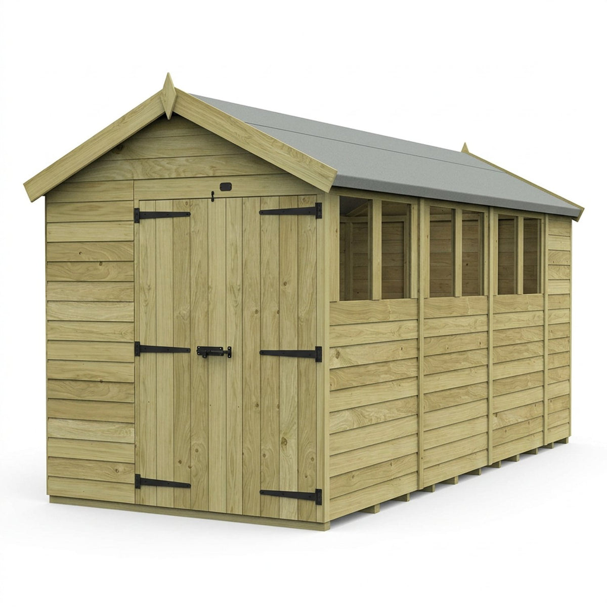 DIY Sheds – Apex Shed – Double Door – view 96