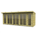 DIY Sheds – Pent Full Glass Summer House