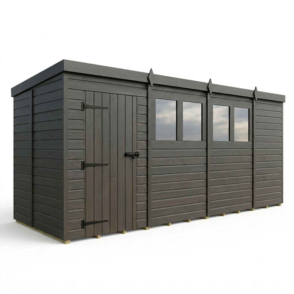 DIY Sheds – Composite Pent Shed – view 76
