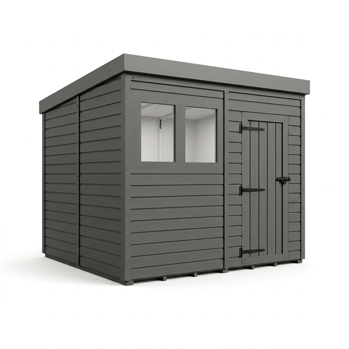 DIY Sheds – Composite Pent Shed – view 224