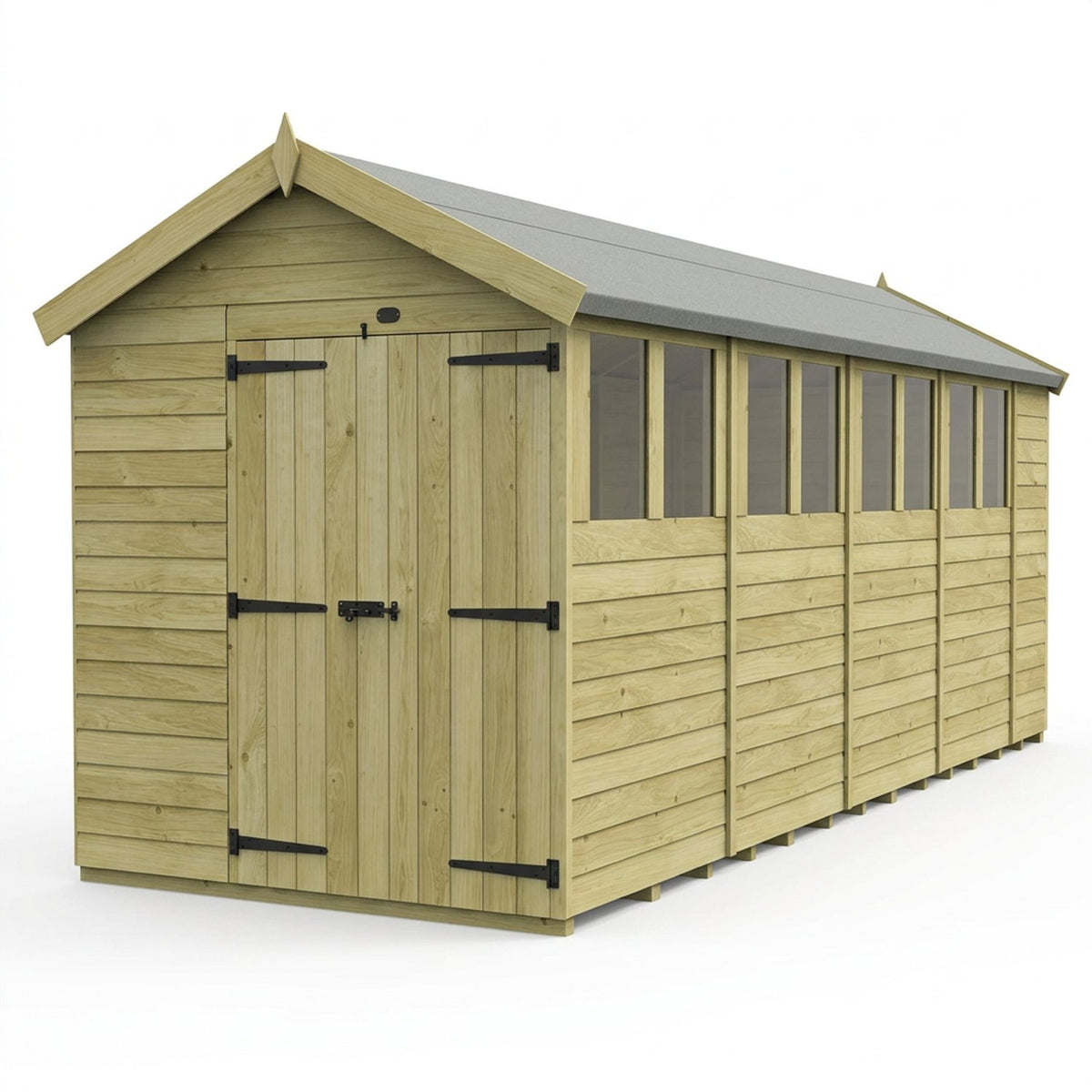 DIY Sheds – Apex Shed – Double Door – view 106