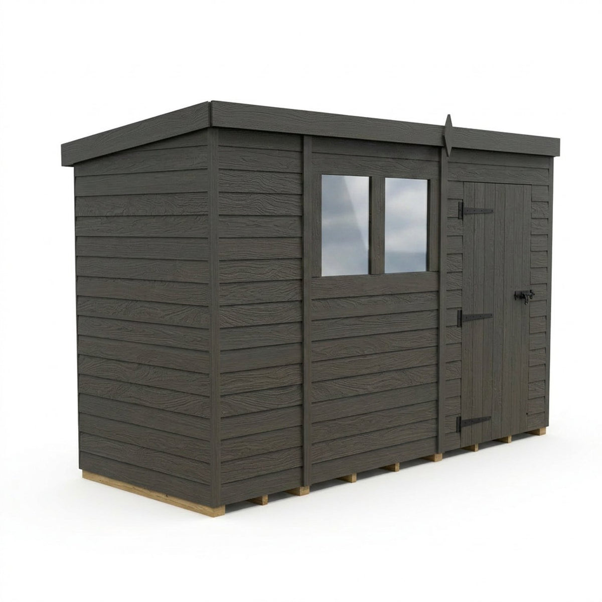 DIY Sheds – Composite Pent Shed – view 18