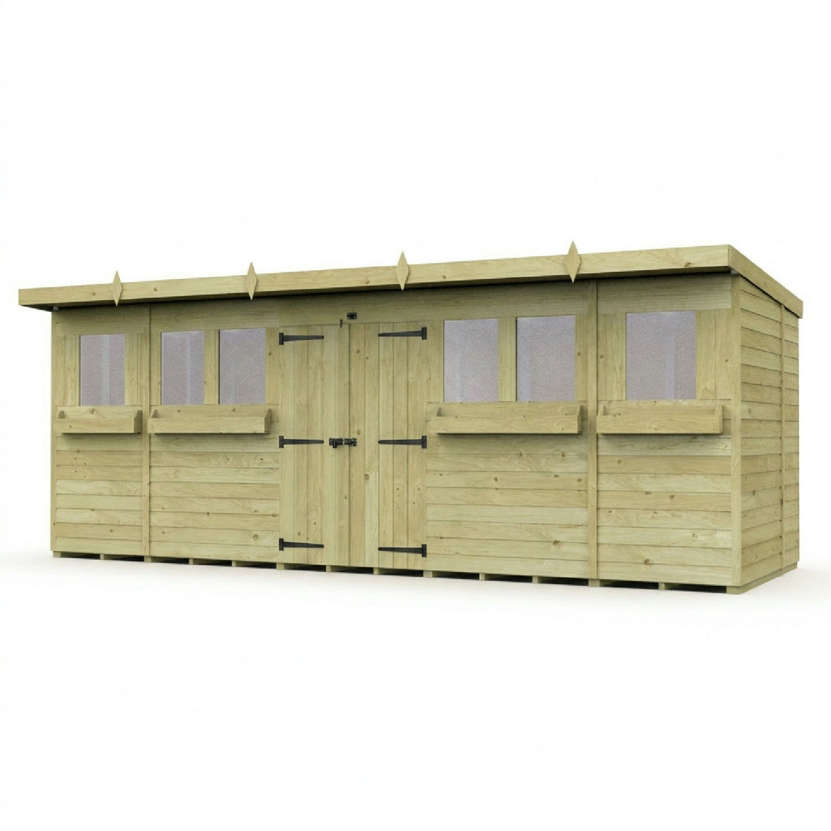 DIY Sheds – Pent Summer Shed