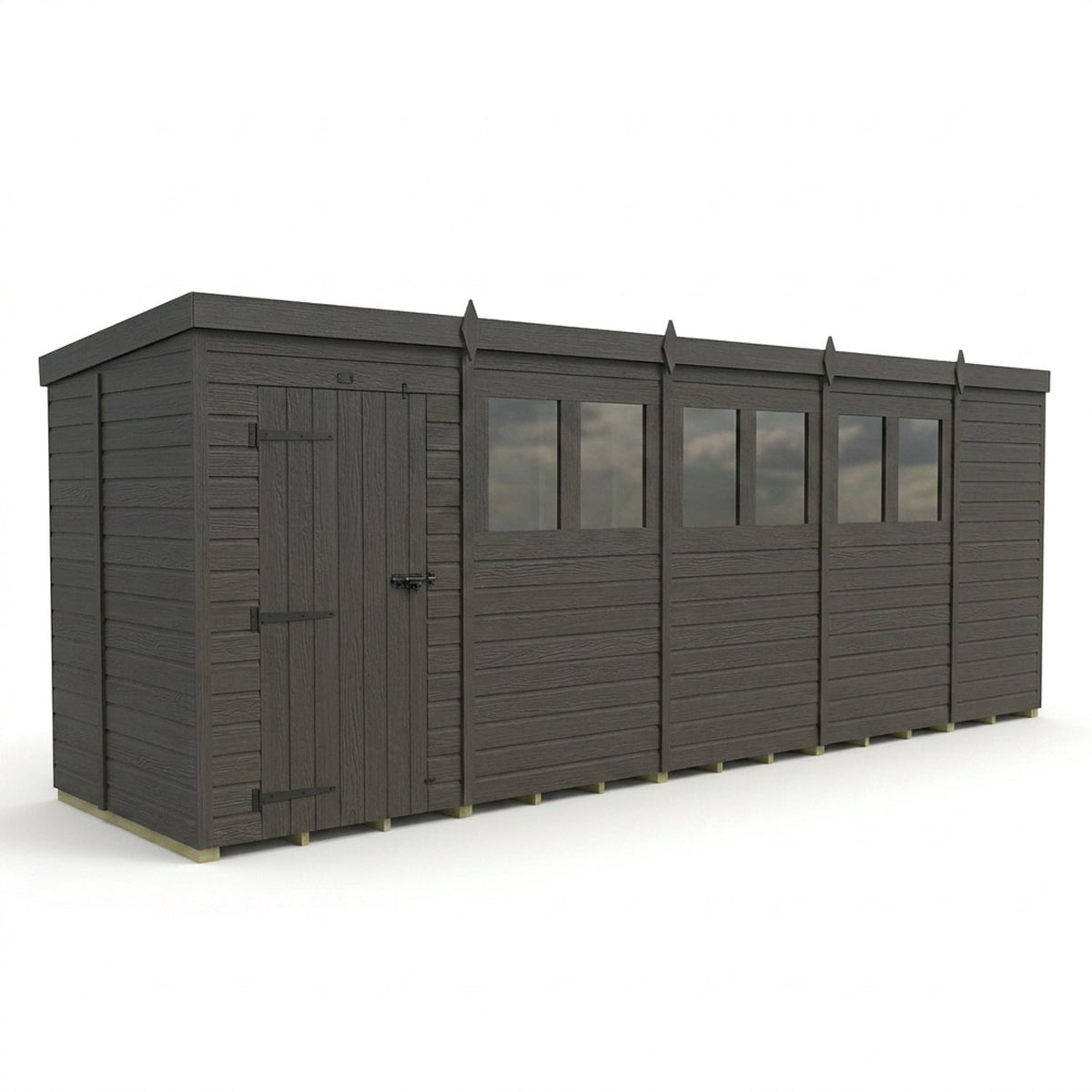 DIY Sheds – Composite Pent Shed – view 132