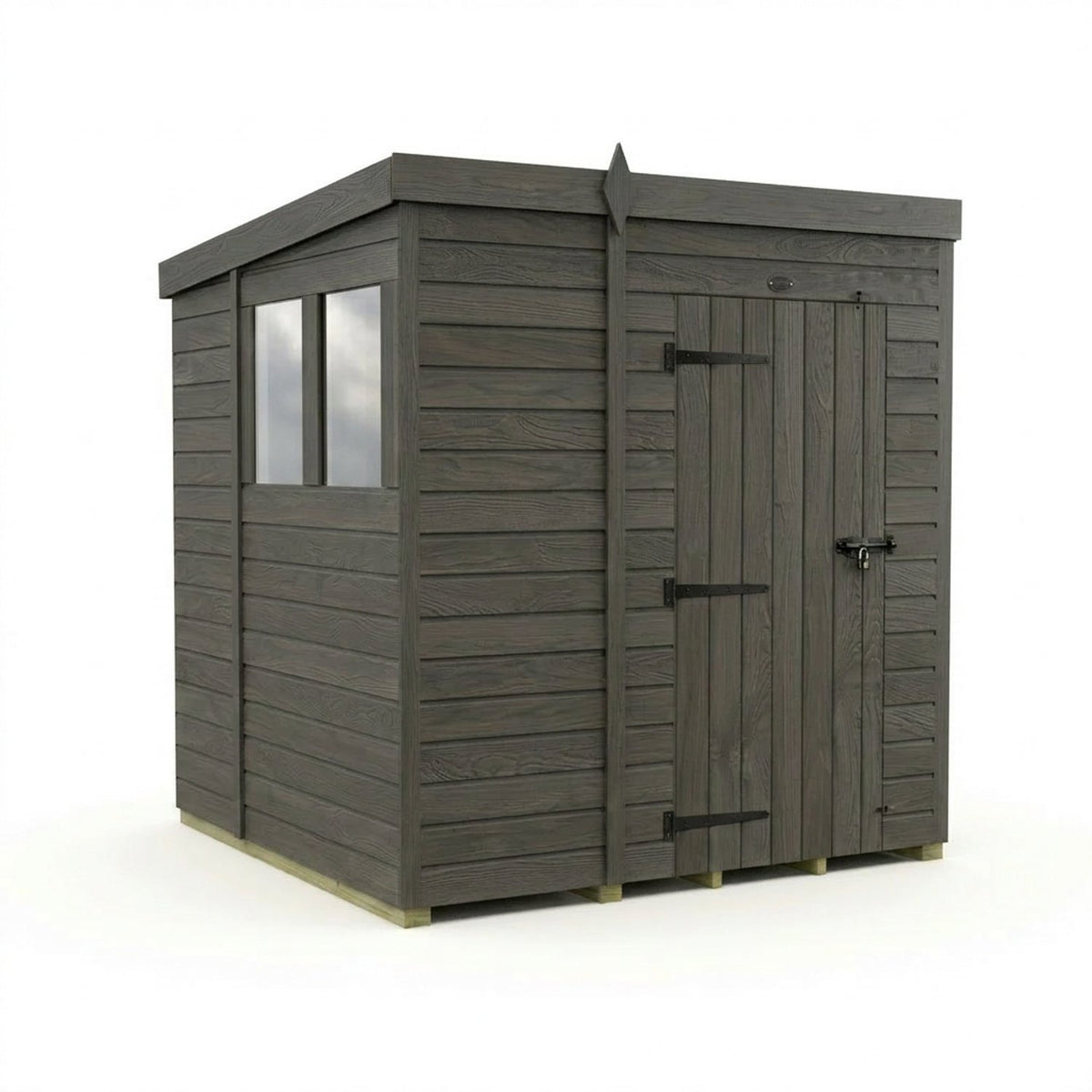 DIY Sheds – Composite Pent Shed – view 204