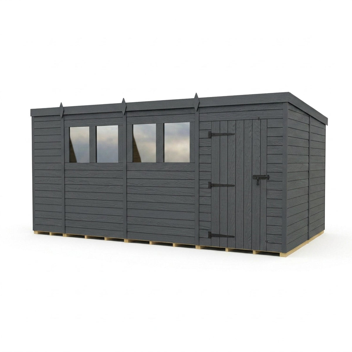 DIY Sheds – Composite Pent Shed – view 68
