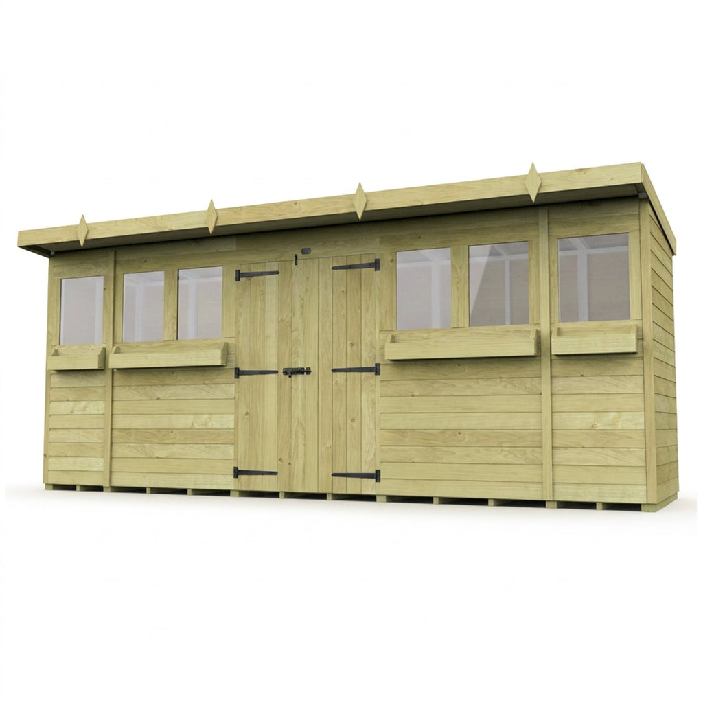 DIY Sheds – Pent Summer Shed