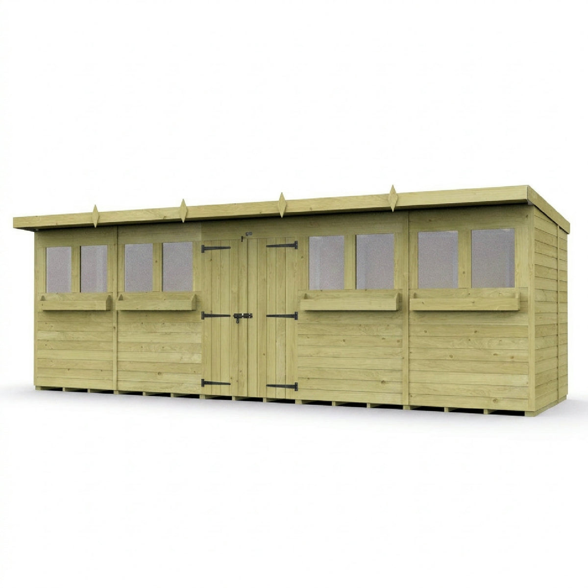 DIY Sheds – Pent Summer Shed