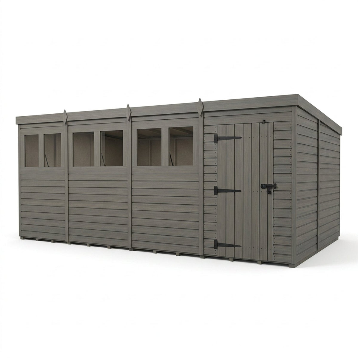 DIY Sheds – Composite Pent Shed – view 154