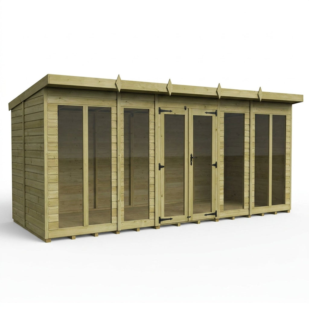 DIY Sheds – Pent Full Glass Summer House