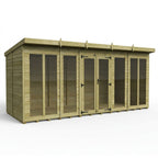 DIY Sheds – Pent Full Glass Summer House