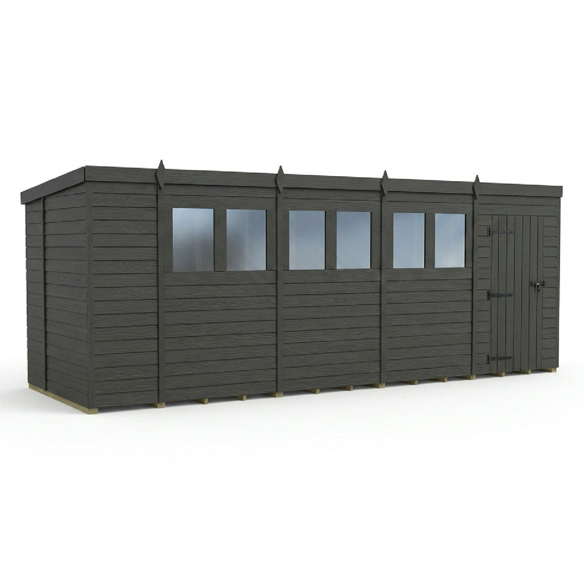DIY Sheds – Composite Pent Shed – view 134