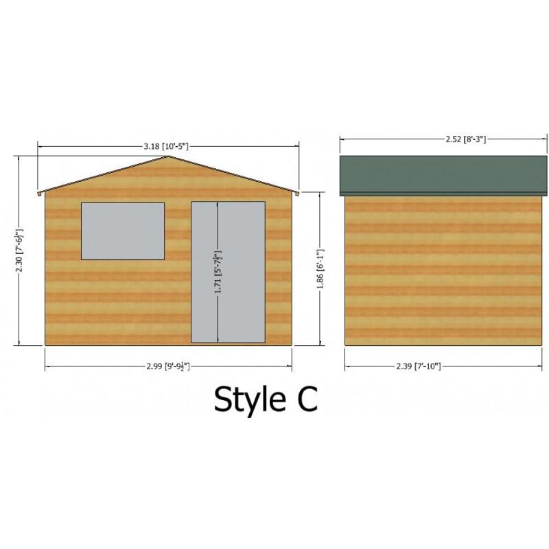 Shire Wroxham garden shed – image 4