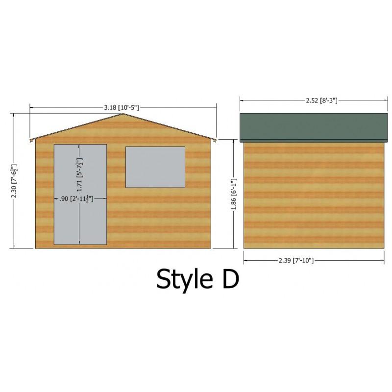 Shire Wroxham garden shed – image 5